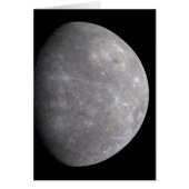 Planet Mercury in space (Front)