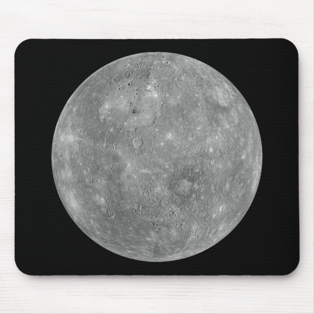 Planet Mercury Mouse Pad (Front)