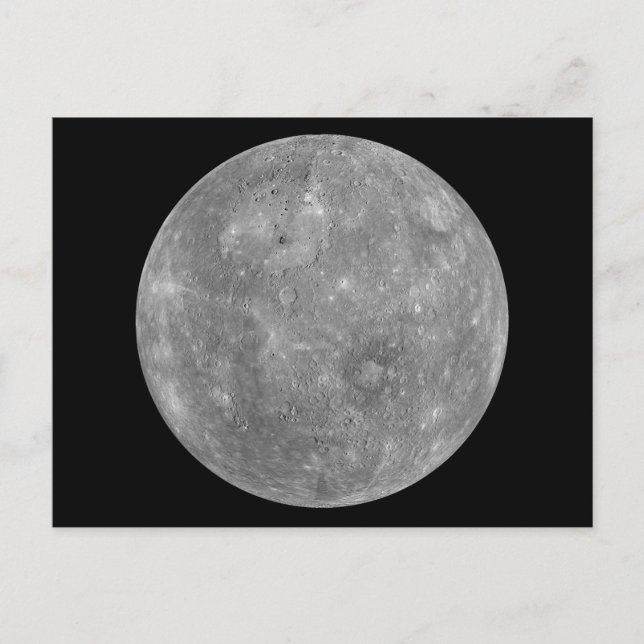 Planet Mercury Postcard (Front)