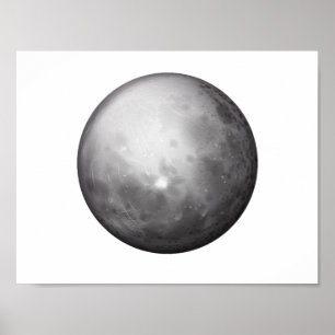 Planet Mercury Space Astronomy Poster