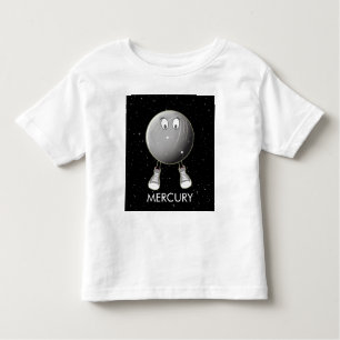 Planet Mercury & Stars Toddler T-shirt
