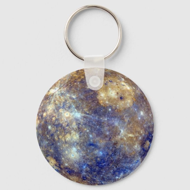 PLANET MERCURY v2 (solar system) ~ Keychain (Front)