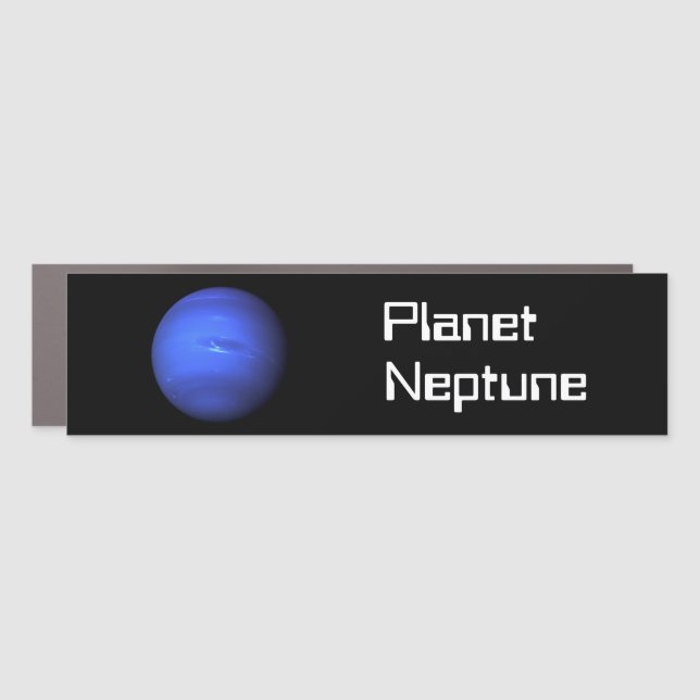 Planet Neptune Car Magnet (Front)