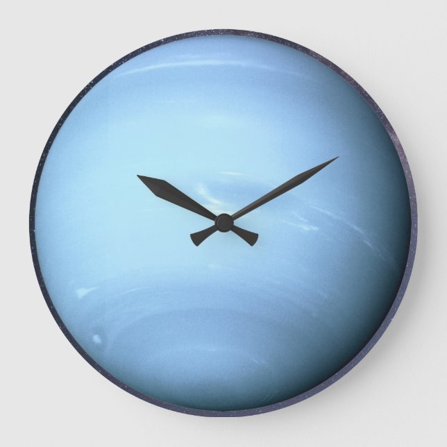Planet Neptune Large Clock (Front)