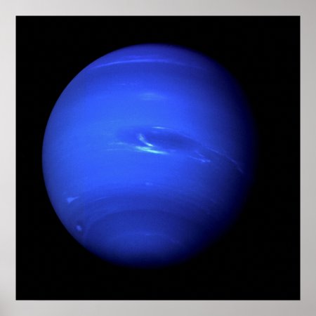 Planet Neptune Natural (solar System) ~ Poster