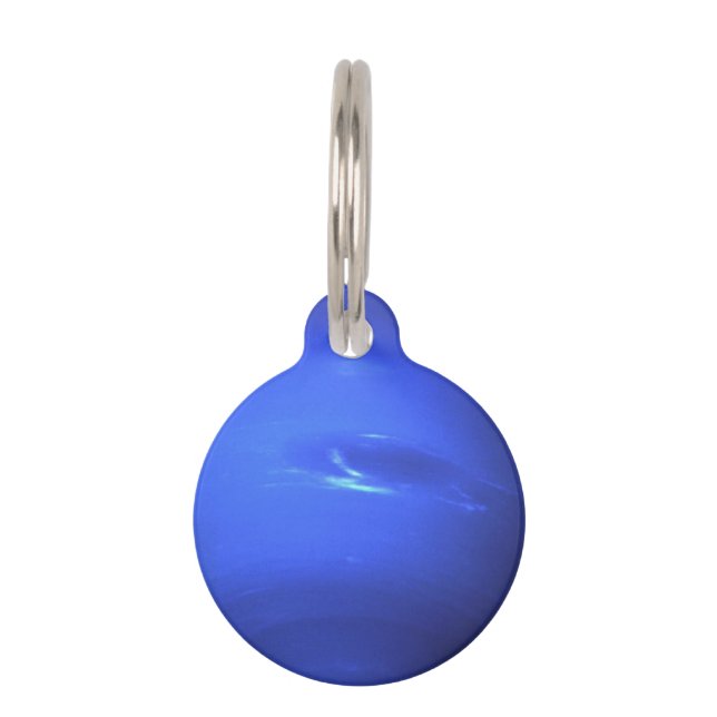 Planet Neptune Pet ID Tag (Front)