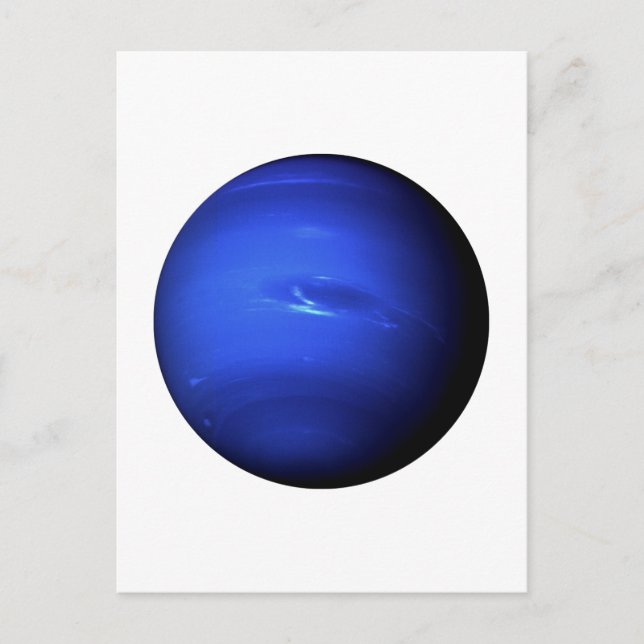 PLANET NEPTUNE (solar system) ~~ Postcard (Front)