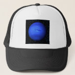 Planet Neptune Star Background (solar System) ~~~. Trucker Hat at Zazzle