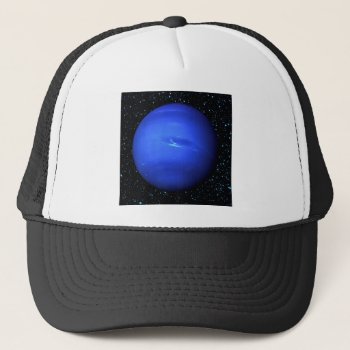Planet Neptune Star Background (solar System) ~~~. Trucker Hat by TheWhippingPost at Zazzle