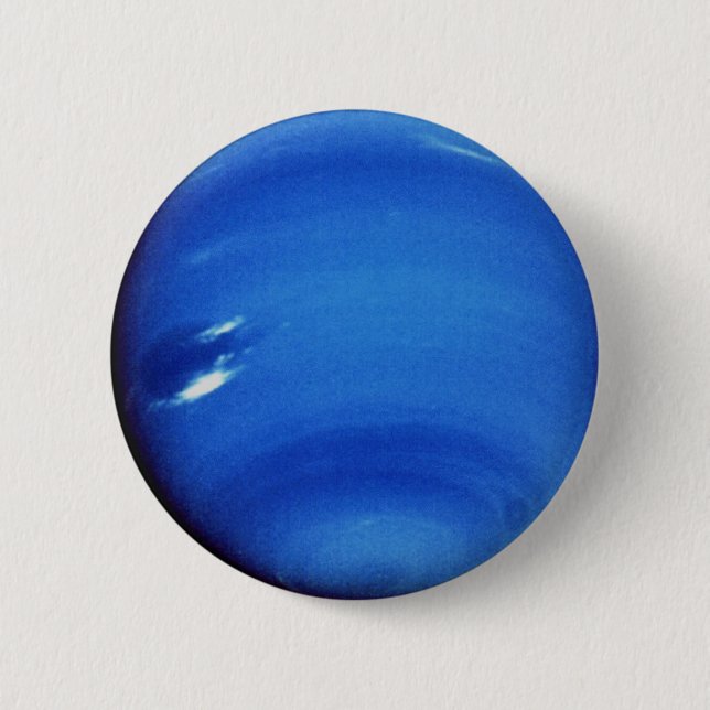 PLANET NEPTUNE v.3 (solar system) ~~~ Button (Front)