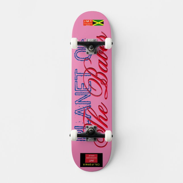 PLANET OF THE BABES SKATEBOARDS  / JMT USA (Front)