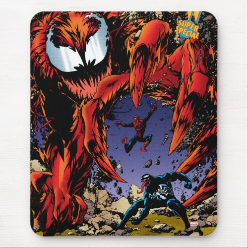 Planet of the Symbiotes Web of Spider_Man Mouse Pad