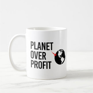 Planet Over Profit Coffee Mug
