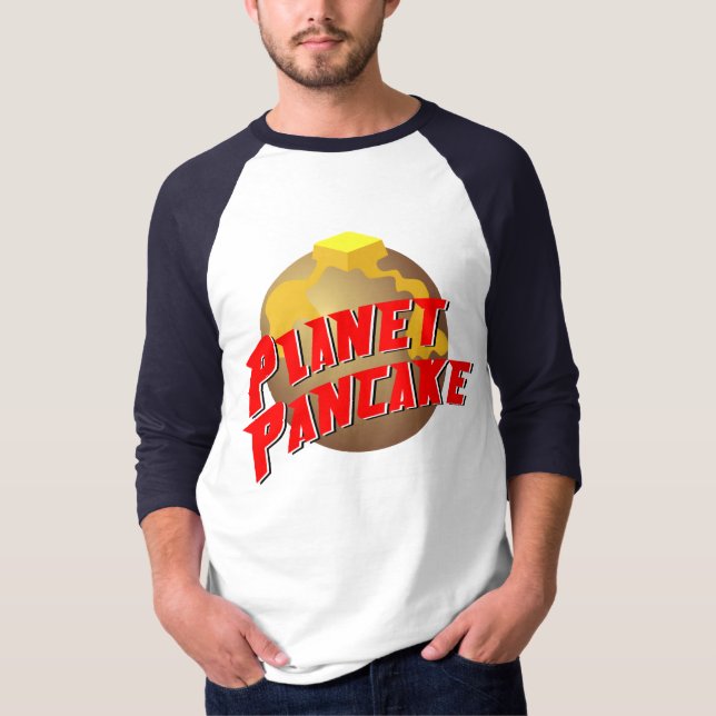 Planet Pancake Men's T T-Shirt (Front)