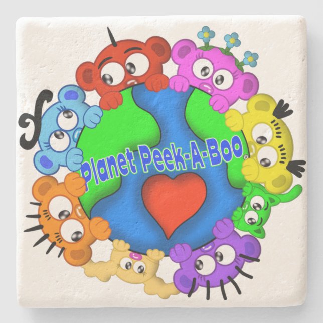 Planet Peek-A-Boo Coaster Fun (Front)