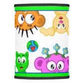 Planet Peek-A-Boo Lamp Shade -The Peek-A-Boo Crew (Front)