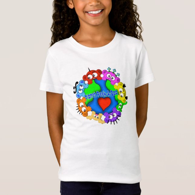 Planet Peek-A-Boo Logo T-Shirt (Front)