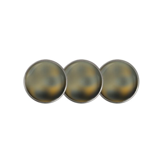 Planet Pluto Golf Ball Marker (3 Up)