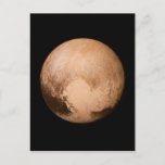 Planet Pluto - Have A Heart! (solar System) ~ Postcard at Zazzle