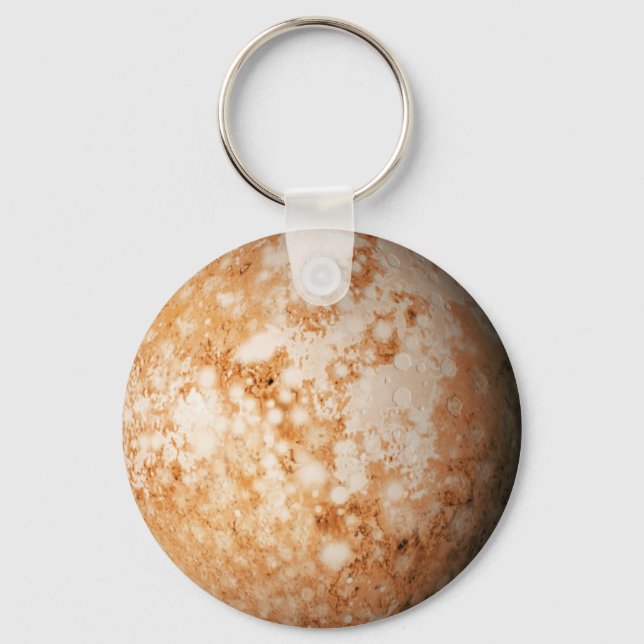 PLANET  PLUTO (solar system) ~ Keychain (Front)