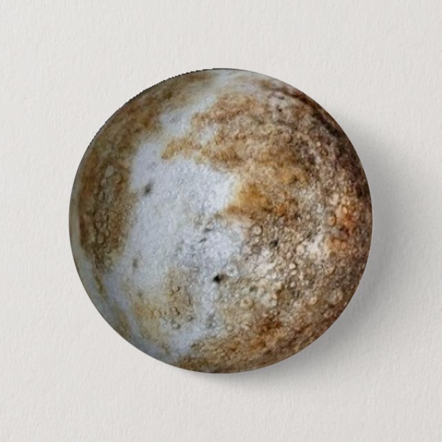 PLANET PLUTO (solar system) ~ Pinback Button (Front)