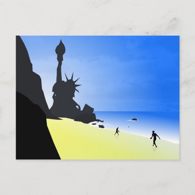 Planet  postcard (Front)