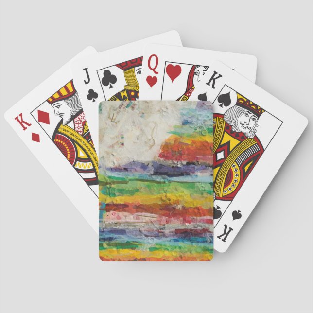 Planet: Rainbow Poker Cards (Back)