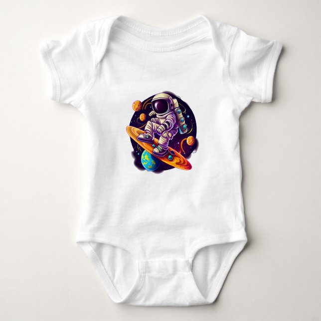 Planet Riders Baby Bodysuit (Front)
