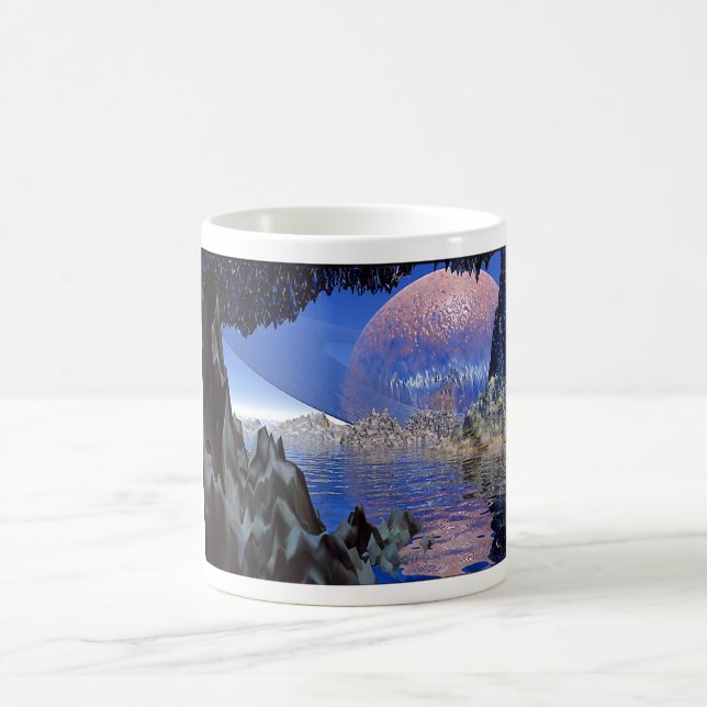 Planet Rising Coffee Mug (Center)