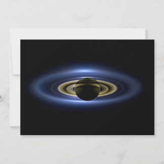 Planet Saturn in Front of the Sun