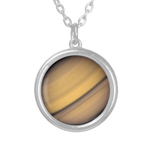 Planet Saturn Necklace