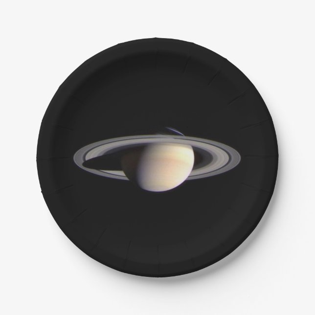 Planet Saturn   Paper Plates (Front)