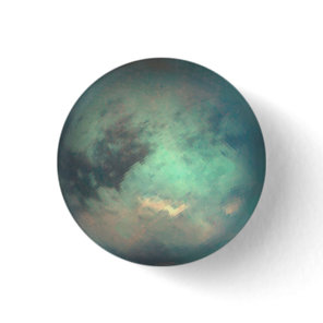 Planet Saturn’s Moon Titan Button