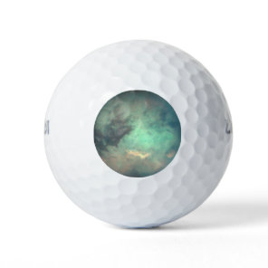 Planet Saturn’s Moon Titan Golf Balls