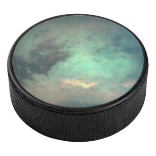 Planet Saturn’s Moon Titan Hockey Puck
