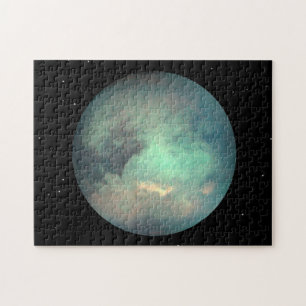 Planet Saturn’s Moon Titan Jigsaw Puzzle