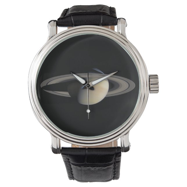 Planet Saturn Science Astronomy Watch (Front)
