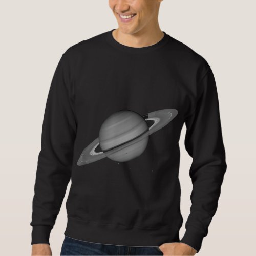 Planet Saturn Solar System Astronomy Science Sweatshirt