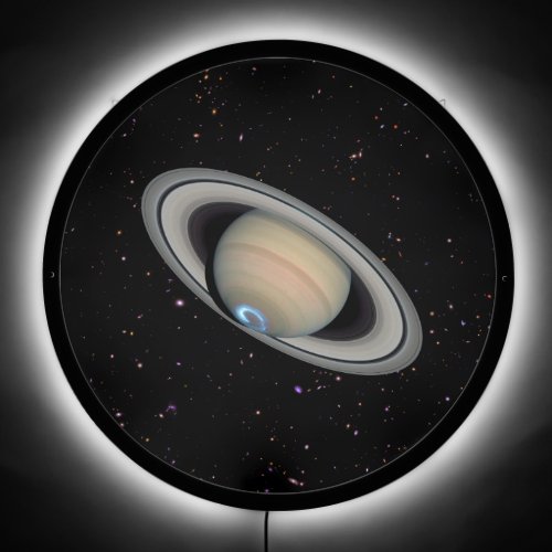 Planet Saturn Starry Sky LED Sign