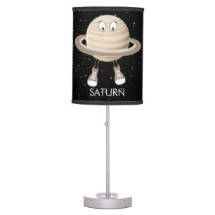Planet Saturn & Stars Table Lamp