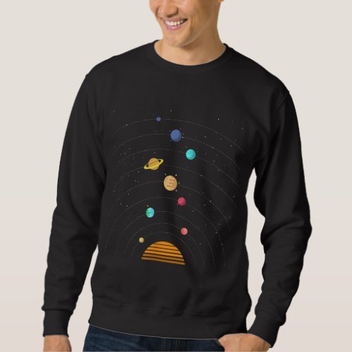 Planet Solar System Astronomer Planetary Gift Sweatshirt