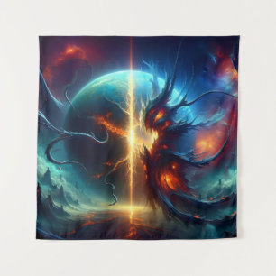 Planet-Splitting Alien Plant Tapestry