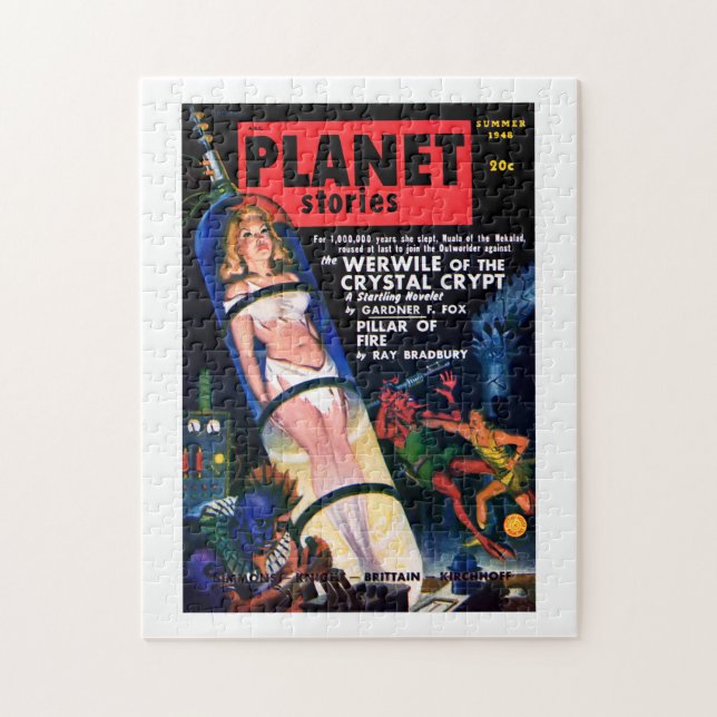 Planet Stories (Jul, 1948) Jigsaw Puzzle (Vertical)