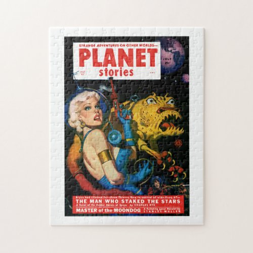 Planet Stories Jul 1952 Jigsaw Puzzle