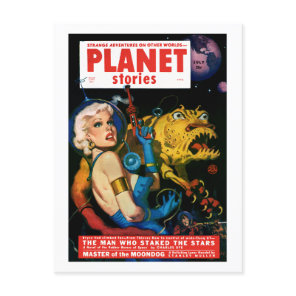 Planet Stories (Jul, 1952) Postcard