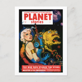 Planet Stories (Jul, 1952) Postcard