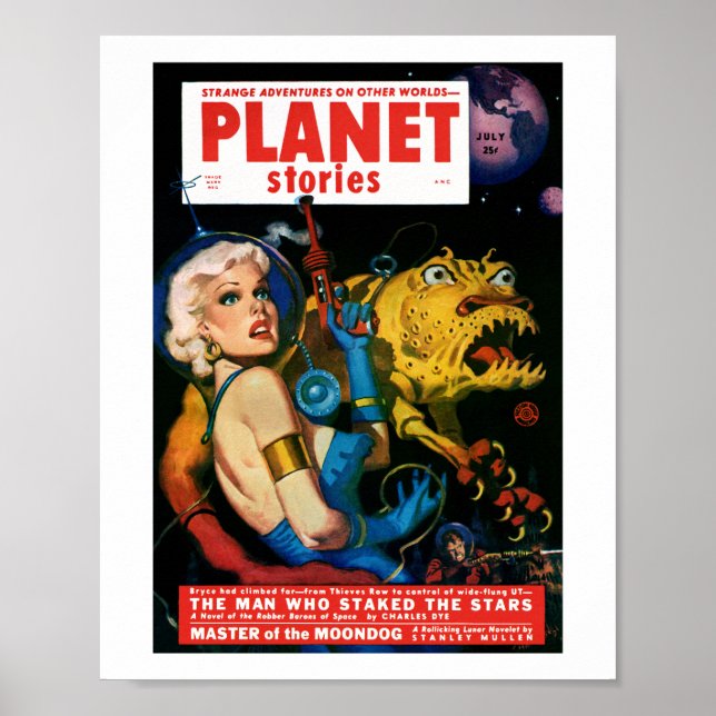 Planet Stories (Jul, 1952) Poster (Front)