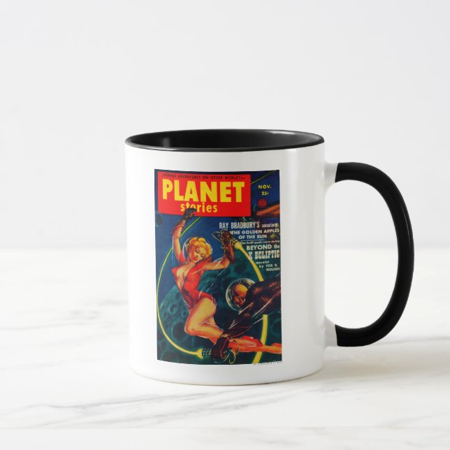 Planet Stories Magazine Cover 2 Mug (Right)