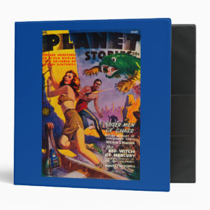 Planet Stories Magazine Cover 5 3 Ring Binder