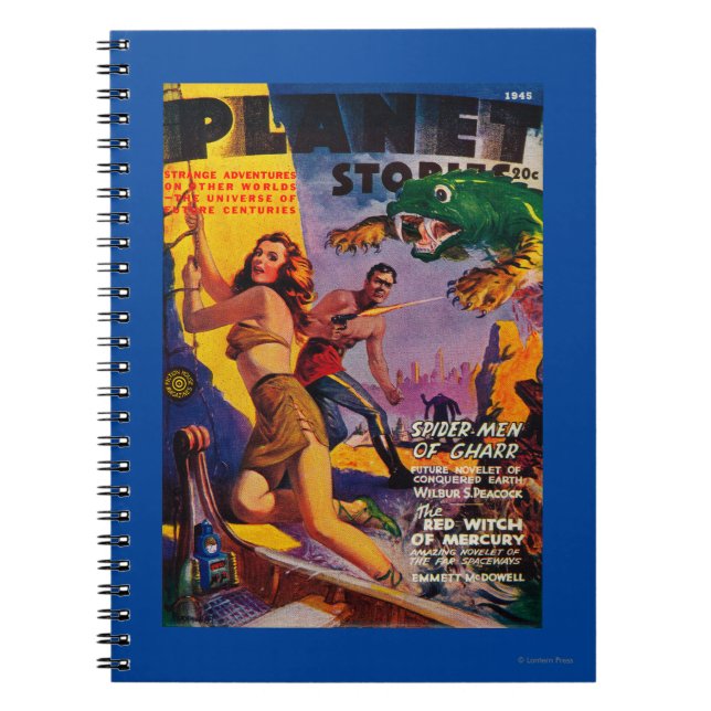 Planet Stories Magazine Cover 5 Notebook (Front)